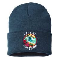 Lahaina Stay Strong Lahaina Fires Maui Strong Support Hawaii Hawaii Fires Sustainable Knit Beanie