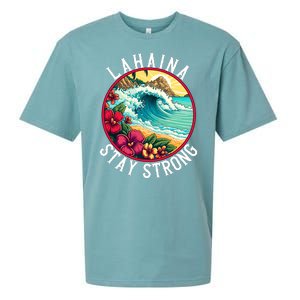 Lahaina Stay Strong Lahaina Fires Maui Strong Support Hawaii Hawaii Fires Sueded Cloud Jersey T-Shirt