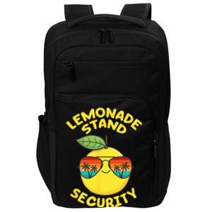 Lemonade Stand Security Cute Lemon Summer Sunglasses Citrus Impact Tech Backpack