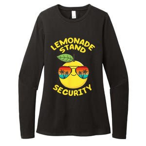 Lemonade Stand Security Cute Lemon Summer Sunglasses Citrus Womens CVC Long Sleeve Shirt