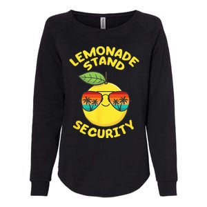 Lemonade Stand Security Cute Lemon Summer Sunglasses Citrus Womens California Wash Sweatshirt