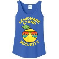 Lemonade Stand Security Cute Lemon Summer Sunglasses Citrus Ladies Essential Tank