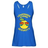 Lemonade Stand Security Cute Lemon Summer Sunglasses Citrus Ladies Essential Flowy Tank