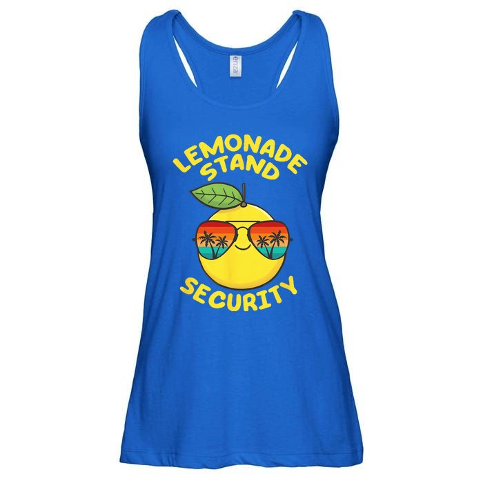 Lemonade Stand Security Cute Lemon Summer Sunglasses Citrus Ladies Essential Flowy Tank