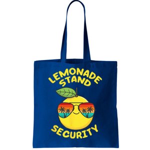 Lemonade Stand Security Cute Lemon Summer Sunglasses Citrus Tote Bag