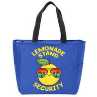 Lemonade Stand Security Cute Lemon Summer Sunglasses Citrus Zip Tote Bag