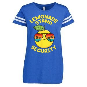 Lemonade Stand Security Cute Lemon Summer Sunglasses Citrus Enza Ladies Jersey Football T-Shirt