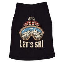 Lets Ski Skiing Lover Doggie Tank