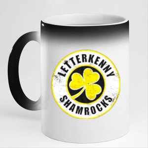 Letterkenny Shamrocks St Patrick Day 11oz Black Color Changing Mug