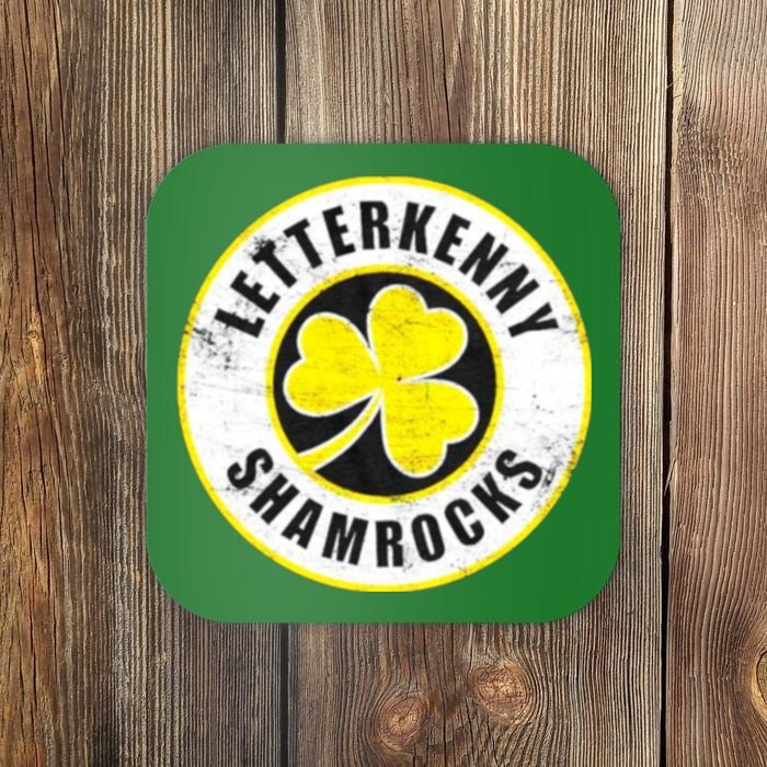 Letterkenny Shamrocks St Patrick Day Coaster