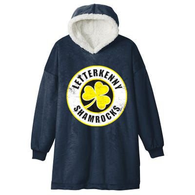 Letterkenny Shamrocks St Patrick Day Hooded Wearable Blanket