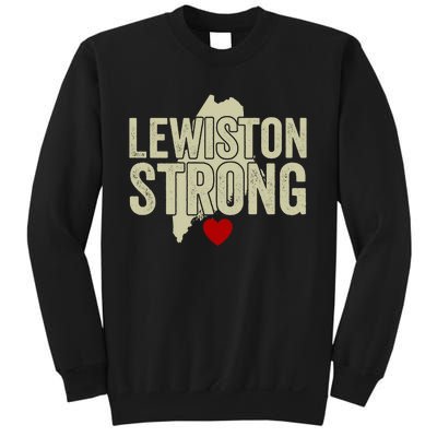 Lewiston Strong Support Lewiston Sweatshirt