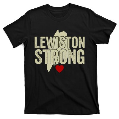 Lewiston Strong Support Lewiston T-Shirt