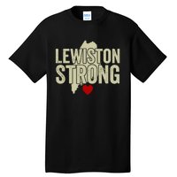 Lewiston Strong Support Lewiston Tall T-Shirt