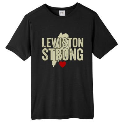 Lewiston Strong Support Lewiston Tall Fusion ChromaSoft Performance T-Shirt