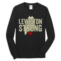 Lewiston Strong Support Lewiston Tall Long Sleeve T-Shirt