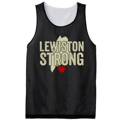 Lewiston Strong Support Lewiston Mesh Reversible Basketball Jersey Tank