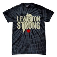 Lewiston Strong Support Lewiston Tie-Dye T-Shirt