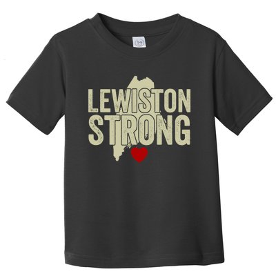 Lewiston Strong Support Lewiston Toddler T-Shirt