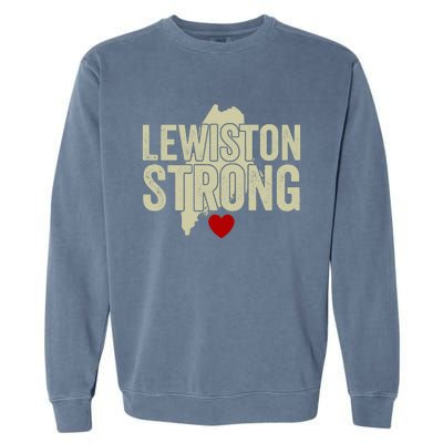 Lewiston Strong Support Lewiston Garment-Dyed Sweatshirt