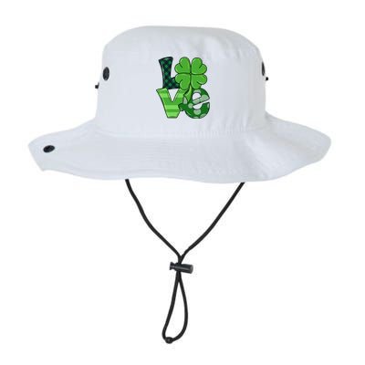 Love Shamrock St Patricks Day Legacy Cool Fit Booney Bucket Hat