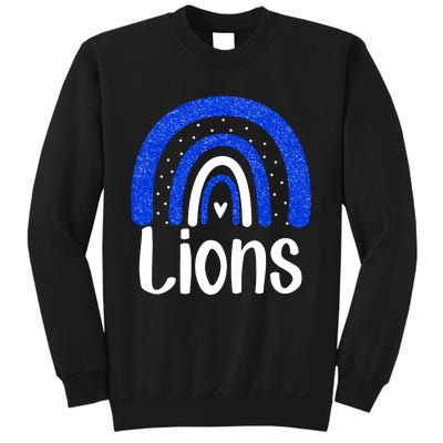 Lions School Sports Fan Team Spirit Sweatshirt