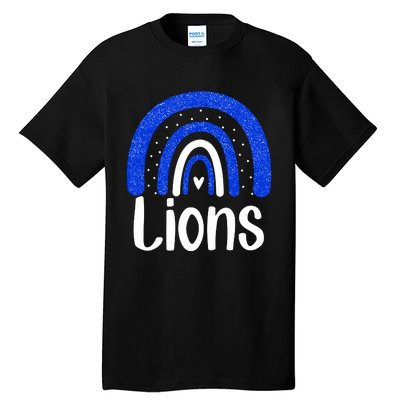 Lions School Sports Fan Team Spirit Tall T-Shirt