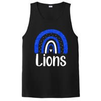 Lions School Sports Fan Team Spirit PosiCharge Competitor Tank