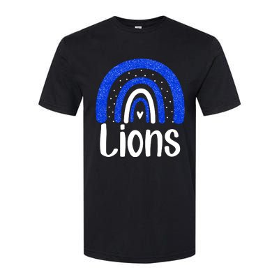 Lions School Sports Fan Team Spirit Softstyle CVC T-Shirt