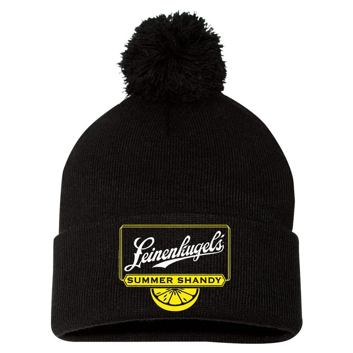 Leinenkugels Summer Shandy Pom Pom 12in Knit Beanie