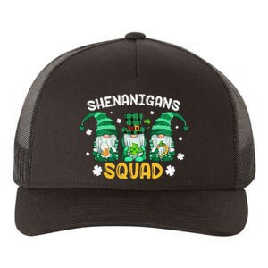 Leprechaun Shenanigans Squad st patrick green Gnomes  Yupoong Adult 5-Panel Trucker Hat