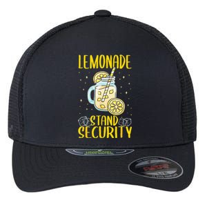 Lemonade Stand Security Lemon Juice Flexfit Unipanel Trucker Cap