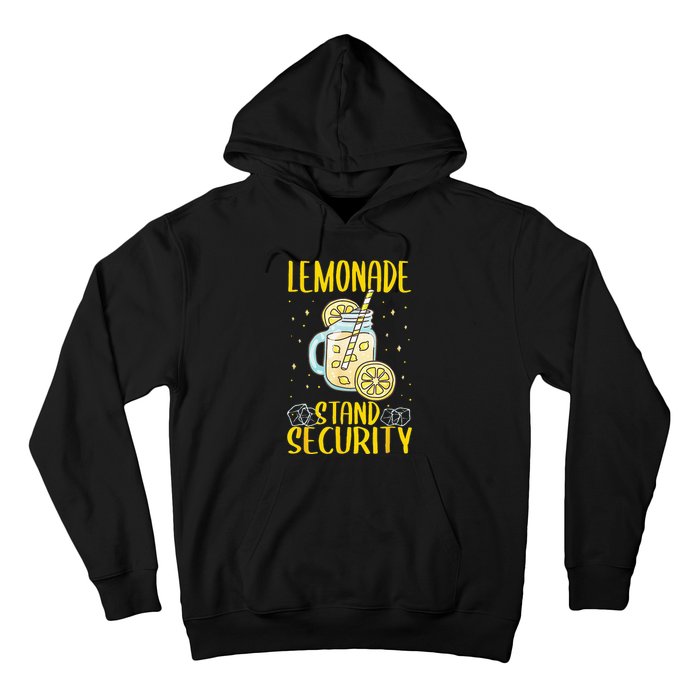 Lemonade Stand Security Lemon Juice Hoodie