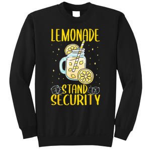 Lemonade Stand Security Lemon Juice Sweatshirt