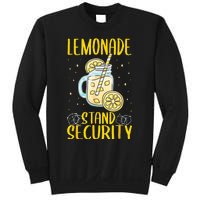 Lemonade Stand Security Lemon Juice Sweatshirt