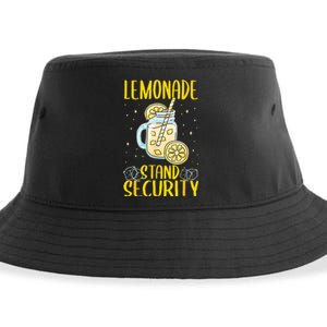 Lemonade Stand Security Lemon Juice Sustainable Bucket Hat