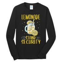 Lemonade Stand Security Lemon Juice Tall Long Sleeve T-Shirt