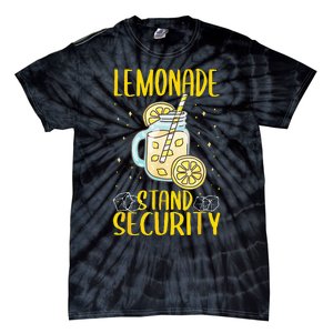 Lemonade Stand Security Lemon Juice Tie-Dye T-Shirt