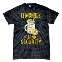 Lemonade Stand Security Lemon Juice Tie-Dye T-Shirt