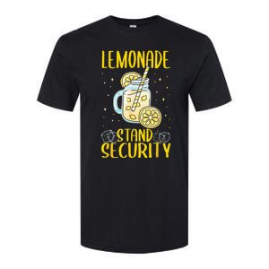 Lemonade Stand Security Lemon Juice Softstyle CVC T-Shirt