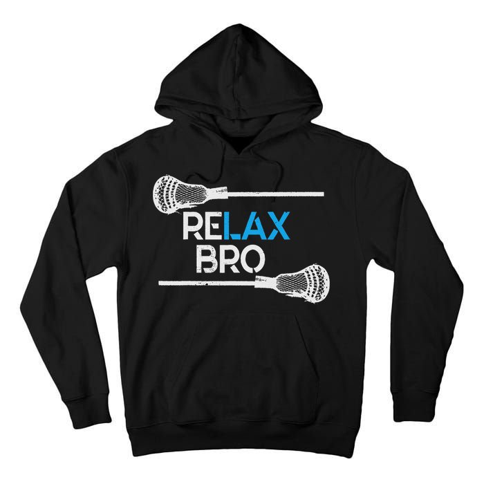 Lacrosse Sport Stick Funny Lax Player Love Perfect Gift Idea Tall Hoodie