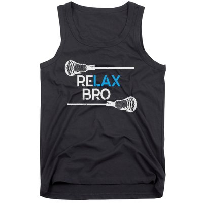 Lacrosse Sport Stick Funny Lax Player Love Perfect Gift Idea Tank Top