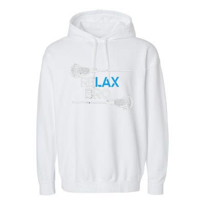 Lacrosse Sport Stick Funny Lax Player Love Perfect Gift Idea Garment-Dyed Fleece Hoodie