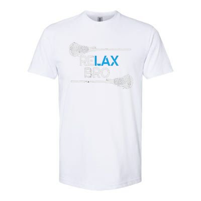 Lacrosse Sport Stick Funny Lax Player Love Perfect Gift Idea Softstyle CVC T-Shirt