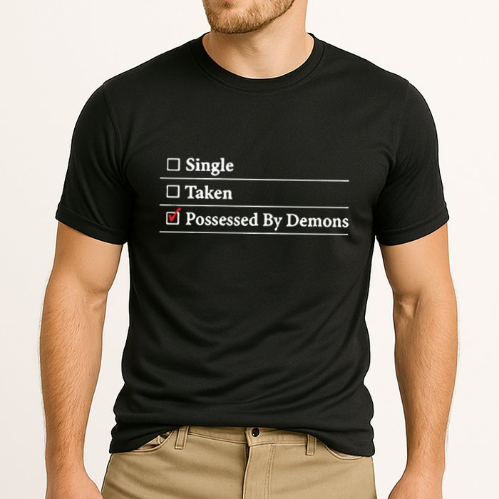 Larian Studios Single Taken Possessed By Demons Cooling Performance Crew T-Shirt