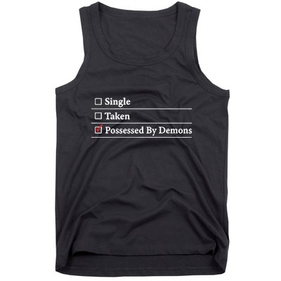 Larian Studios Single Taken Possessed By Demons Tank Top