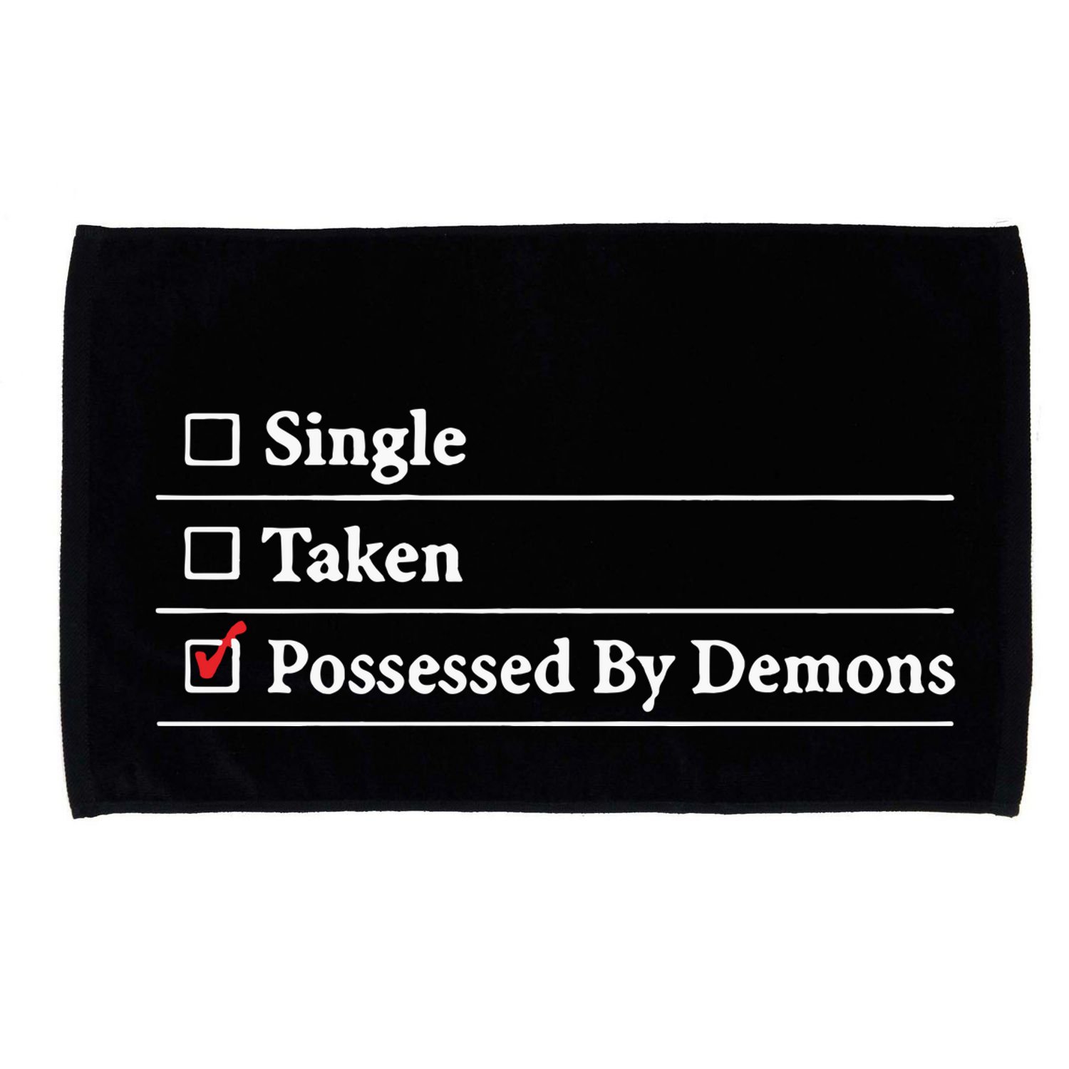 Larian Studios Single Taken Possessed By Demons Microfiber Hand Towel
