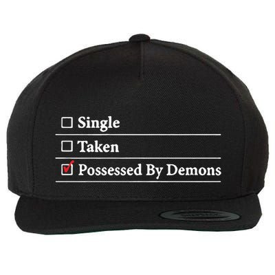 Larian Studios Single Taken Possessed By Demons Wool Snapback Cap