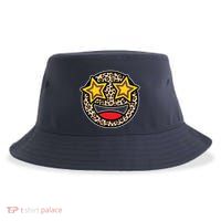 Leopard Star Smiley Face Cute Sustainable Bucket Hat