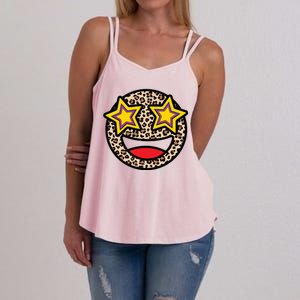 Leopard Star Smiley Face Cute Women's Strappy Tank